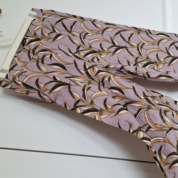 NWOT [S]Linen Tahari wide leg pants /brown top (Bundle) - Picture 2 of 5